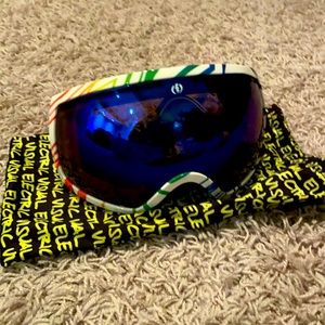 Neff Electric Visual Snowboard goggles